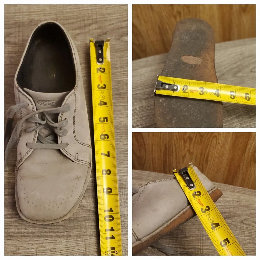 Keen Sierra Lace Up Oxford‎ Shoes Women's Size 8.5 Gray